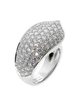 Cartier Ruban Diamond White Gold Ring 0000140