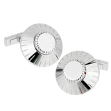 Cartier Safe Combination White Gold Cufflinks 0003276