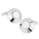 Cartier Safe Lock Combination White Gold Cufflinks 0001617