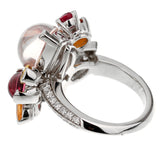 Cartier Sorbet Diamond White Gold Cocktail Ring 0002630