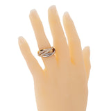 Cartier Trinity 6 Band Diamond Gold Ring 0000144