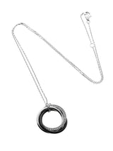 Cartier Trinity Ceramic Diamond Necklace CRT7301