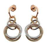 Cartier Trinity Crash Diamond Gold Earrings CRT6688