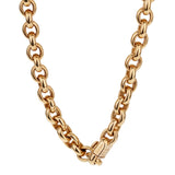 Cartier Vintage Cable Link Yellow Gold Necklace 0002014