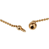 Cartier Vintage Solitaire Diamond Gold Pendant Necklace 0001095