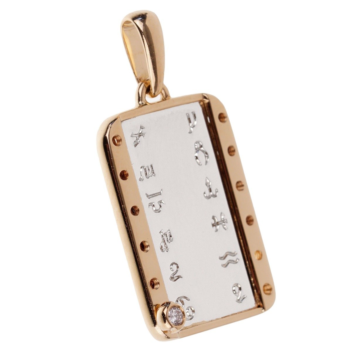 Cartier zodiac hotsell pendant
