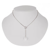 Chanel Camelia Diamond Drop Necklace 0002138