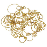 Chanel Camelia Yellow Gold Sautoir Necklace 0003275