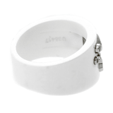 Chanel Comete Ceramic Large Diamond Ring 0000628