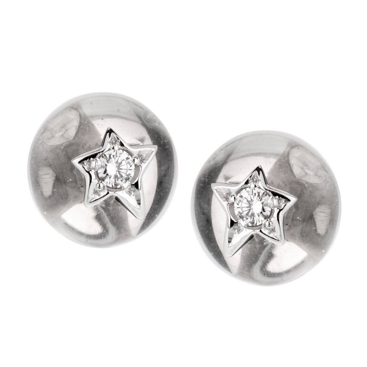 Big Metal London Cadence Allure Stone Cut Luxe Earrings -  Israel