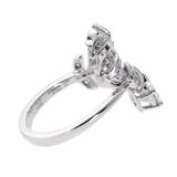 Chanel Plume Diamond Gold Cocktail Ring 0000630