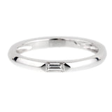 Chimento White Gold Diamond Baguette Ring 0000971