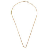 Chopard Double  Rose Gold Cable Chain Link Necklace 0000253