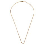Chopard Double Rose Gold Cable Chain Link Necklace 0000253