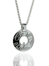 Chopard Happy Diamond 18kt White Gold Necklace 797600-1001 797600-1001
