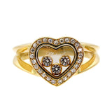 Chopard Happy Diamond Heart Gold Ring 82/4502 0000257