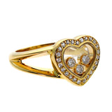 Chopard Happy Diamond Heart Gold Ring 82/4502 0000257