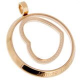 Chopard Happy Spirit Heart Yellow Gold Pendant Necklace 0001947-1