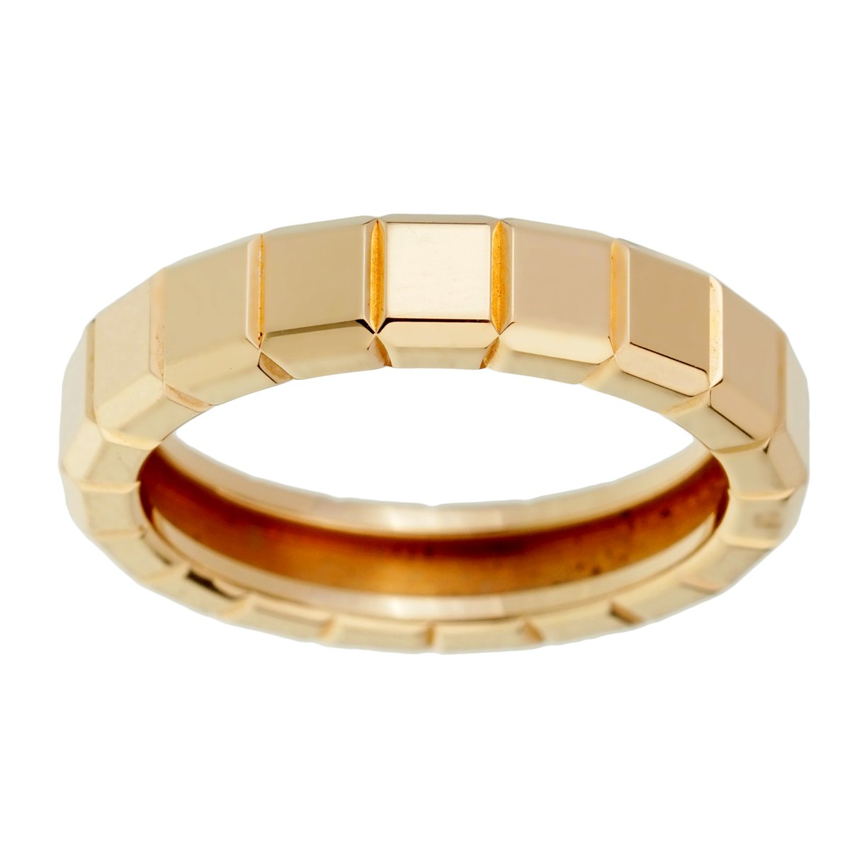 Chopard Ice Cube Rose Gold Band Ring Size 6 3/4