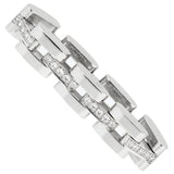 Chopard Les Chaines 3 Row White Gold Diamond Ring 0001734