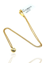 Chopard Miss Happy Diamond Heart 18k Yellow Gold Necklace 799008-0001 799008-0001