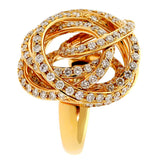 De Grisogono Matassa Diamond Rose Gold Ring 0000560
