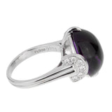 Dior Amethyst Platinum Diamond Ring 0001715