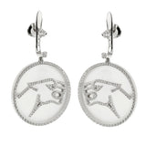 Enigma by Bvlgari Panther Diamond Rock Crystal White Gold Earrings 0003381
