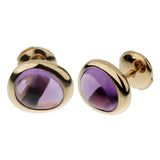 Fred of Paris Amethyst Rose Gold Stud Earrings 0003015-20