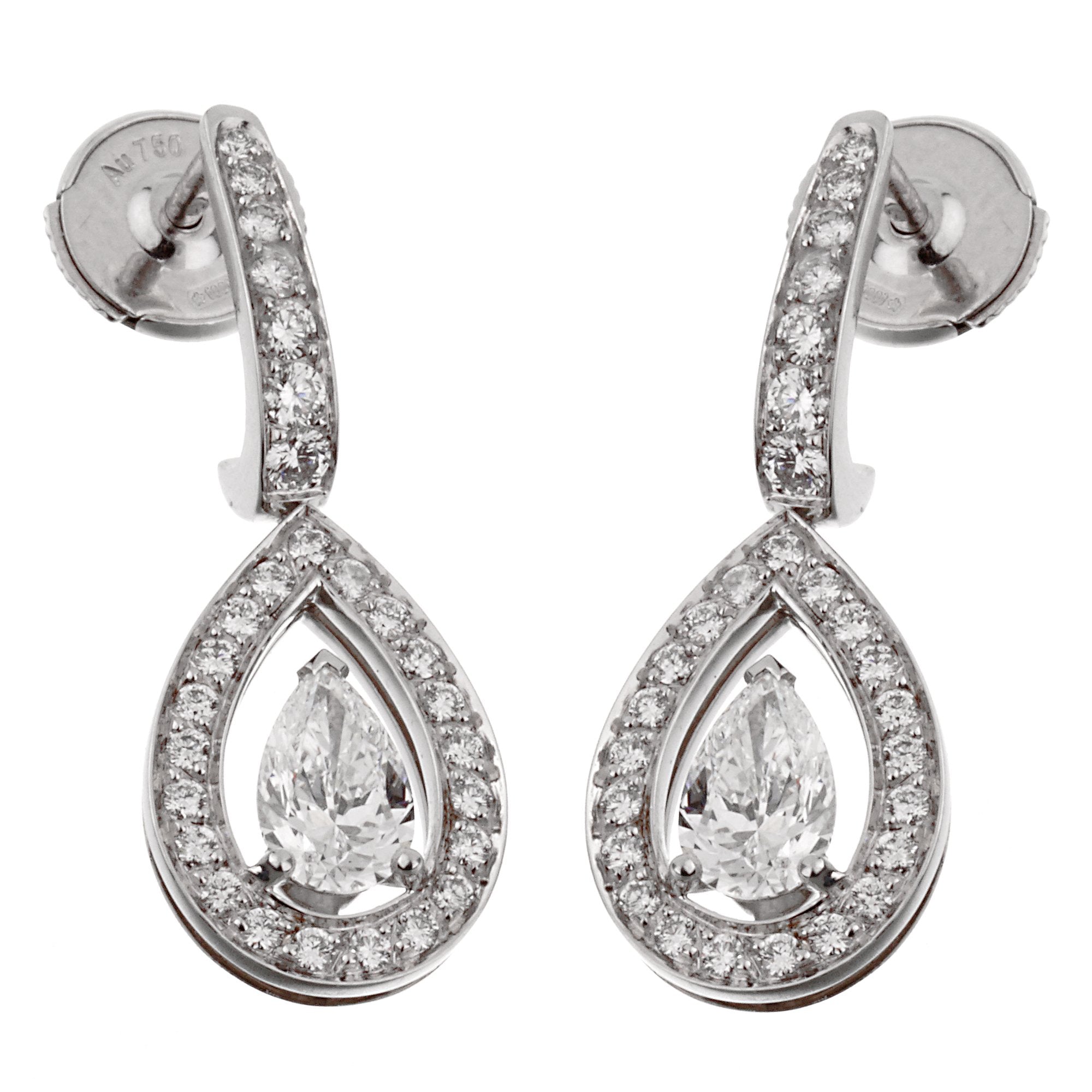 Fred of Paris Lovelight Diamond Drop Earrings