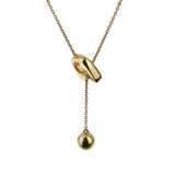 Fred of Paris Success Yellow Gold Lariat Necklace 0003387