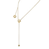 Fred of Paris Success Yellow Gold Lariat Necklace 0003387
