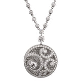 Graff Magnificent Diamond Pendant Drop Necklace 0002509