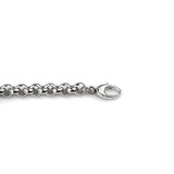 Gucci Charm Heart Star Double G Silver Bracelet 0000673
