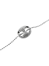 Gucci Diamond Horsebit White Gold Bracelet GCC5050