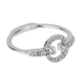 Gucci Double G Diamond White Gold Ring 0001303