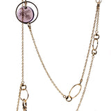 Gucci Flora Amethyst Drop Necklace 0000791