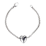 Gucci Heart Butterfly Silver Bracelet 0000832