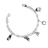 Gucci Horsebit Charm Silver Bracelet 0000819