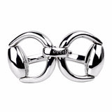 Gucci Horsebit Silver Bangle Bracelet 0000796