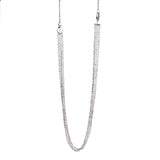 Gucci Multistrand White Gold Diamond Necklace 0000657