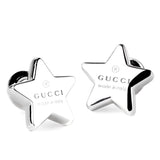 Gucci Trademark Star Silver Earrings 0000824
