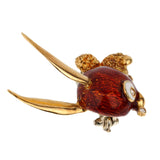 Gucci Vintage 1970s' Whimsical Bunny Yellow Gold Brooch 0003300