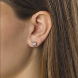 Harry Winston Platinum Diamond Stud Earrings 51HwBo