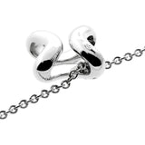 Hermes Diamond H White Gold Necklace 0000267