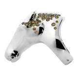 Hermes Galop Horse Limited Edition Diamond Silver Ring 0001785