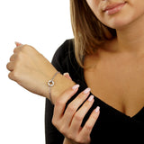 Louis Vuitton Empreinte Diamond White Gold Bracelet 0002119