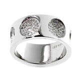 Louis Vuitton Empreinte Full Diamond White Gold Ring LSV6328