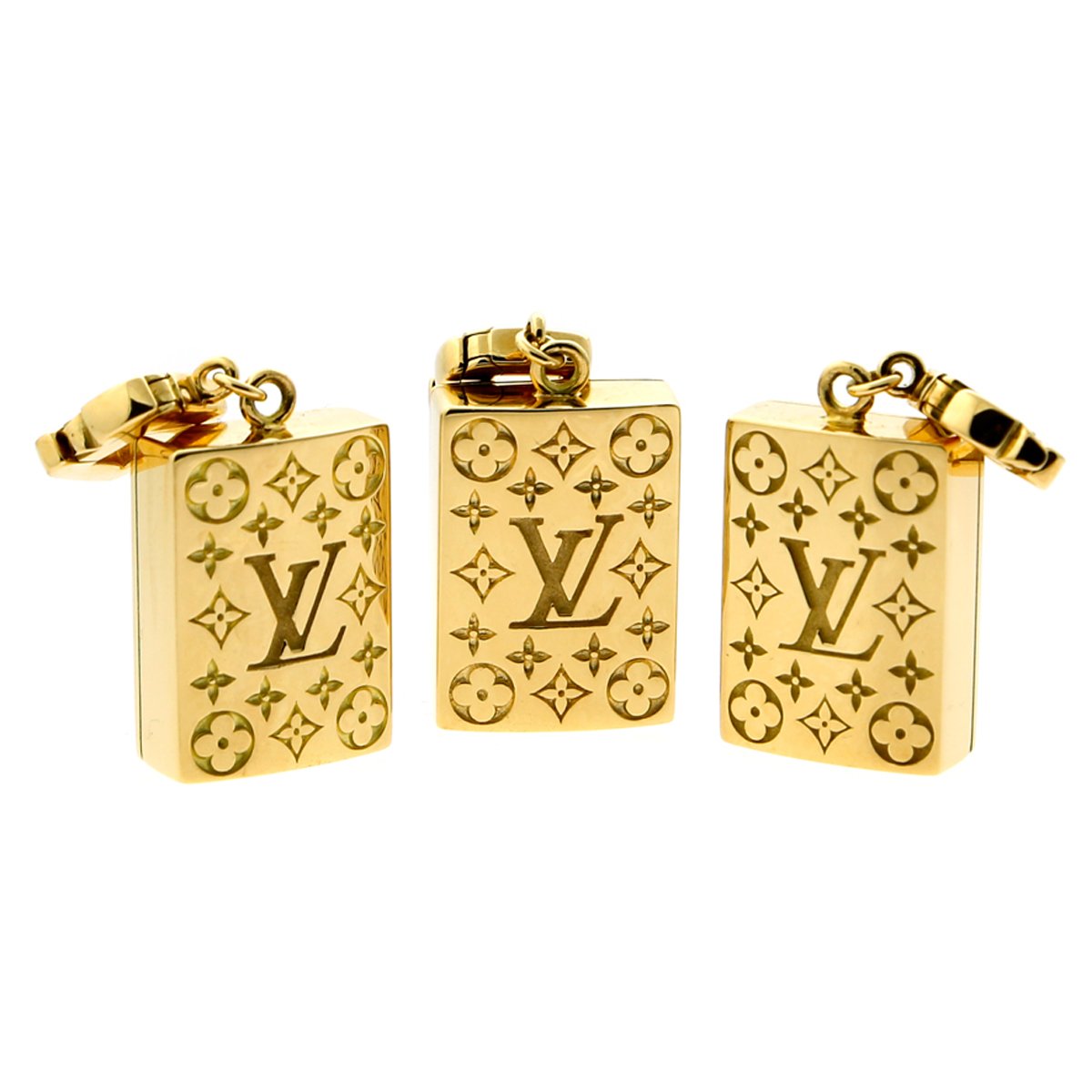 Louis Vuitton Limited Edition Mahjong Tile Yellow Gold Set