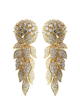 Magnificent Cartier Diamond Gold Earrings 0000074